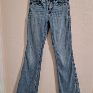 Western Style Bootcut Flare Blue Jeans Size 0 By Miranda Lambert